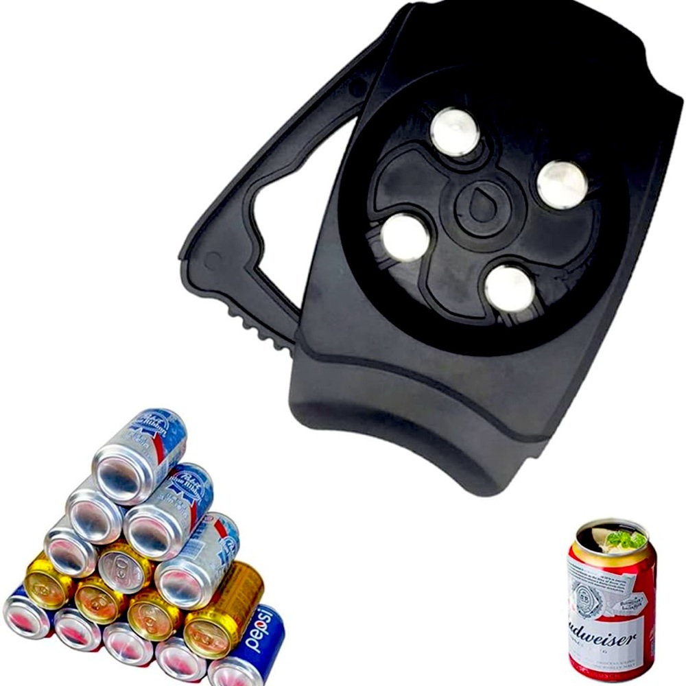 Can Opener Bar Tool, Can Top Remover, Topless Can Opener, Beer Can Opener